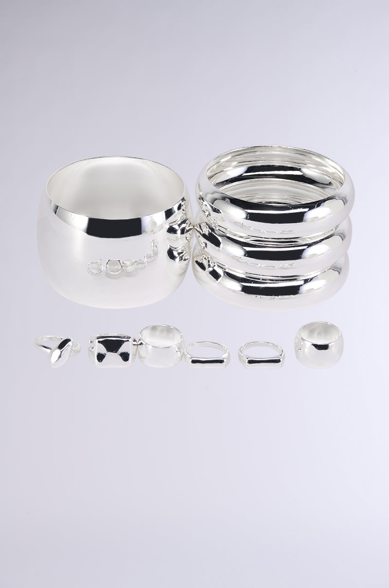 ULTIMATE STACK BRACELET AND RING SET