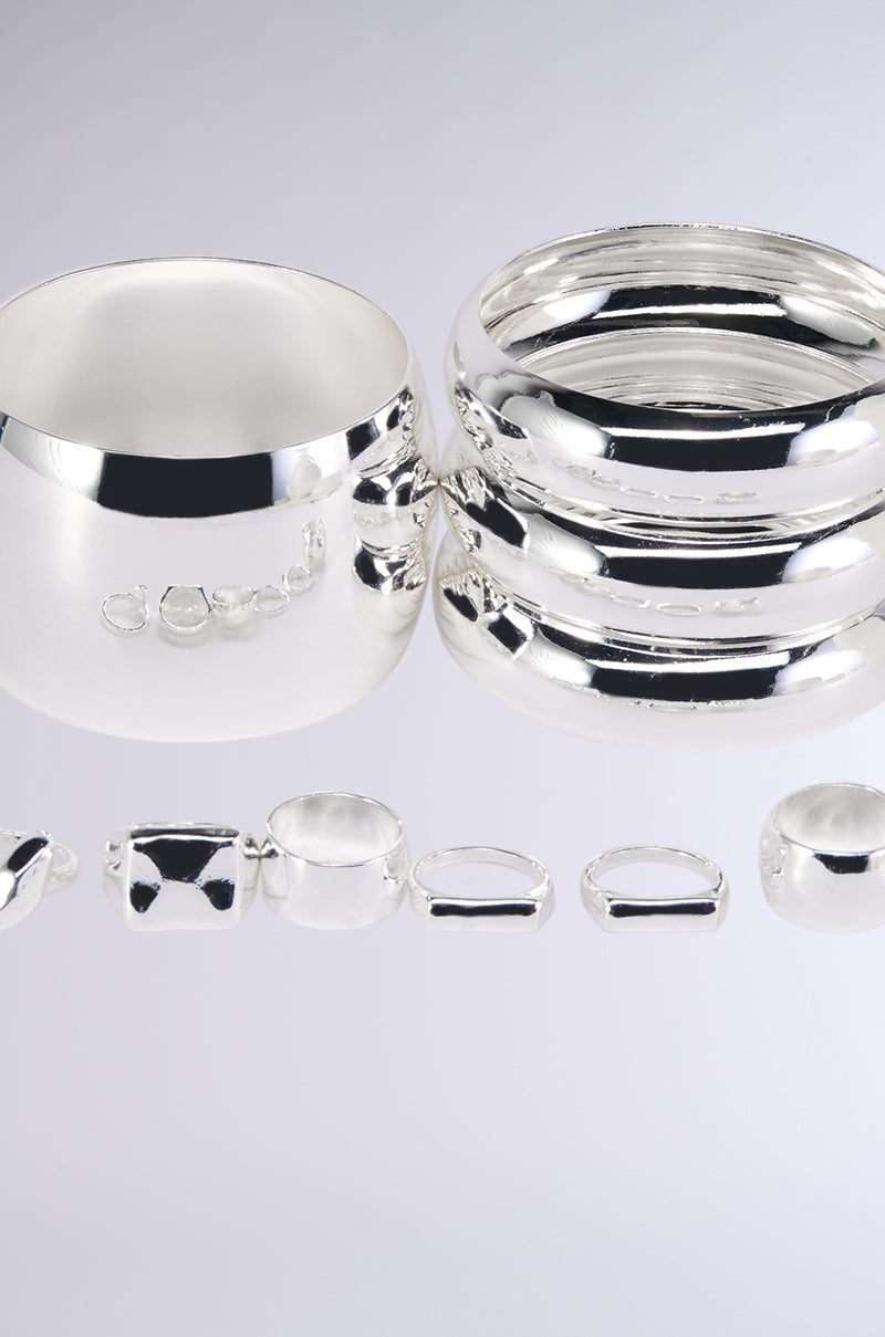 ULTIMATE STACK BRACELET AND RING SET