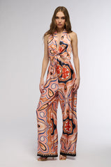 YOU BETTER BELIZE IT PRINTED JUMPSUIT